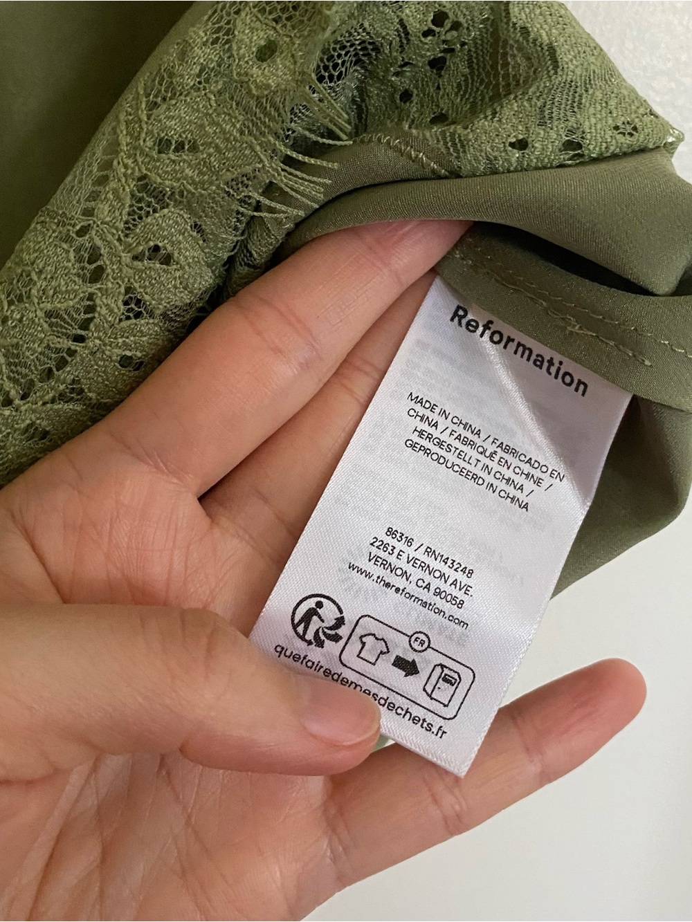 Reformation Carolina Silk Skirt - Picture 6 of 7